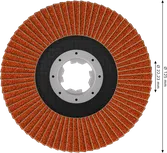 Lamelový kotouč Bosch EXPERT X782, úhlový, 125 mm, G40 X-Lock.